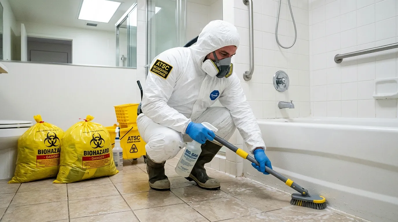 Decontamination equipment deployed for Blood Cleanup in Alliance